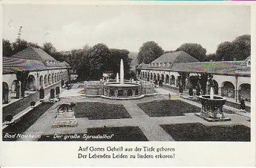 Bad Nauheim Der große Sprudelhof gl1938 19.860