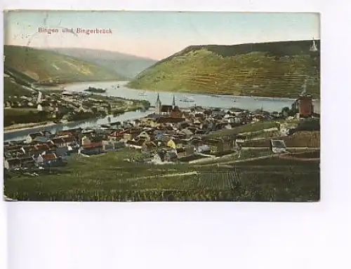 Bingen und Bingerbrück gl1914 18.677