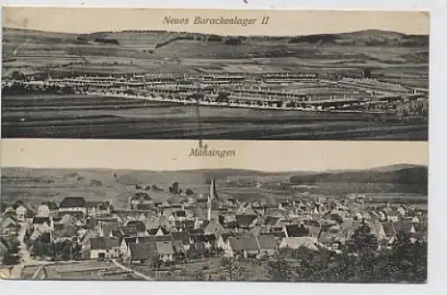 Neues Barackenlager, Münsingen gl1916 35.030