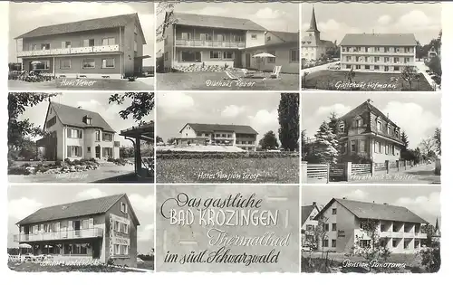 Bad Krotzingen, Thermalbad gl1957 a3884