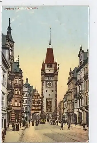 Freiburg i.B. Martinstor gl1909 39.018