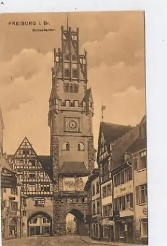 Freiburg i.B. Schwabentor Friseur Schreibw. ngl 39.023