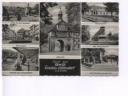 Bad Sooden-Allendorf a.d.Werra 7 Bilder gl1957 19.174