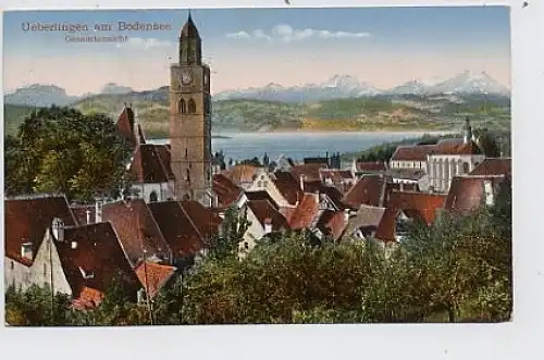 Überlingen am Bodensee, Gesamtansicht gl1928 35.255