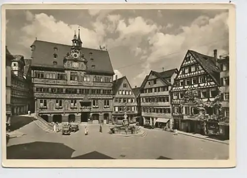 Universitätsstadt Tübingen - Marktplatz ngl 35.647