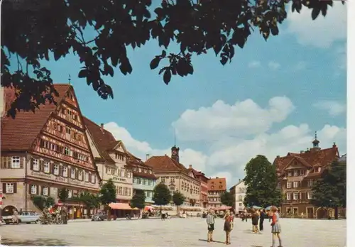 Esslingen - Marktplatz mit neuem Rathaus ngl 62.330