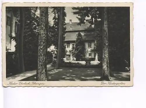 Kloster Eberbach Rheingau Klostergarten gl1942? 19.572