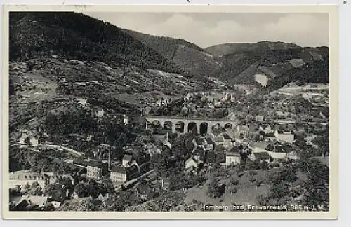 Hornberg, bad, Schwarzwald, 386m ü. M. gl1949 35.183