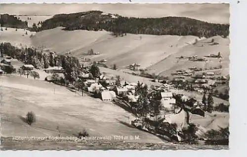 Höhenluftkurort Todtnauberg 1021m ü.M. ngl 35.244