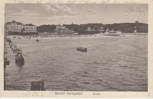 Seebad Heringsdorf Strand gl~1910 91.655
