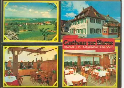 Bamlach - Gasthaus zur Blume ngl 62.600