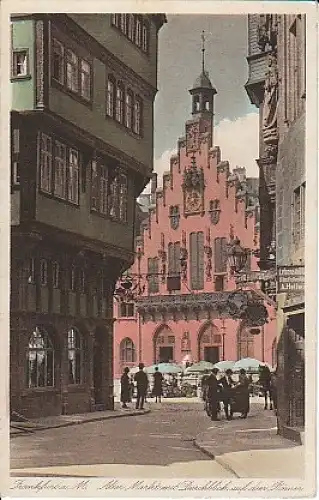 Frankfurt a.M. Alter Markt mit Römer gl19 19.871
