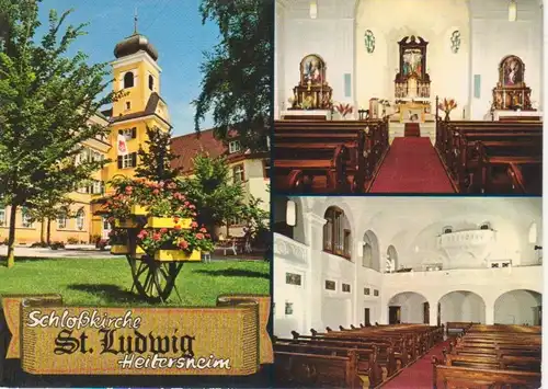 Heitersheim - Schloßkirche St. Ludwig ngl 62.611