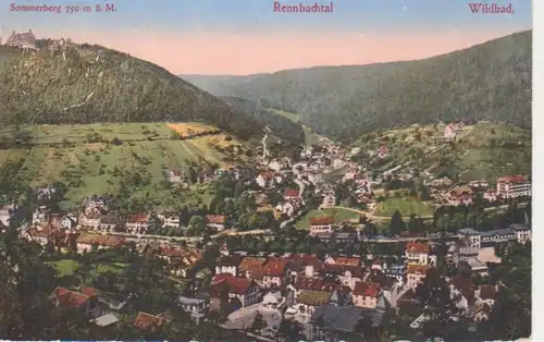 Sommerberg, Rennbachtal, Wildbad glca1920 62.724