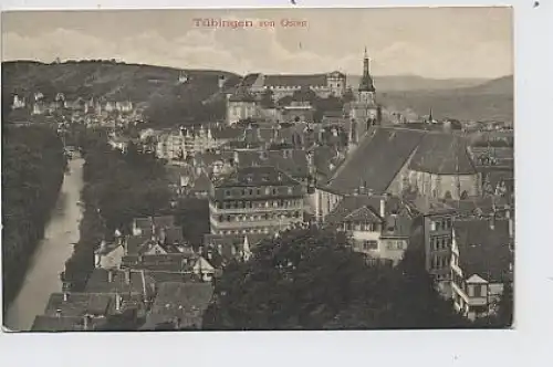 Tübingen am Neckar. Von Osten gl1910 35.327