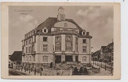 Donaueschingen. Rathaus ngl 35.355