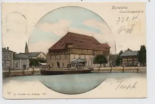 Konstanz am Bodensee, Conciliumgebäude gl1901 35.417