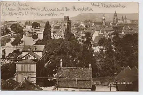 Heilbronn am Neckar, Teilansicht gl1926 35.470