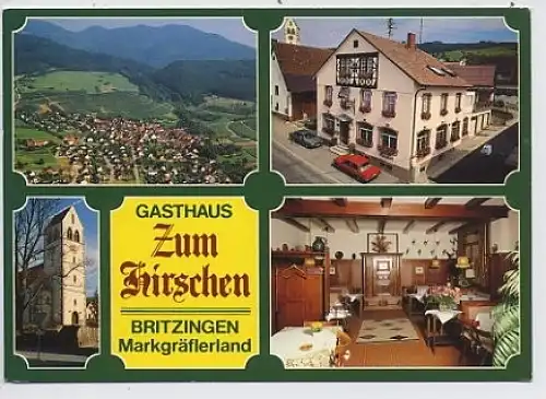 Gasthaus zum Hirschen, Britzingen ngl 35.563