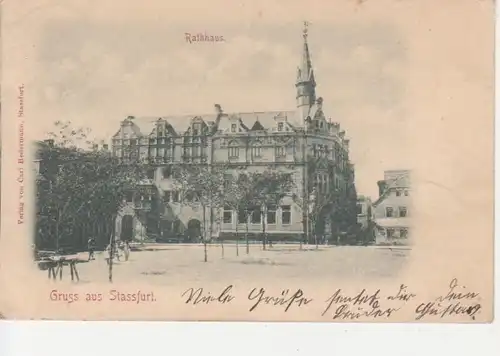 Staßfurt Rathaus gl1902 90.694