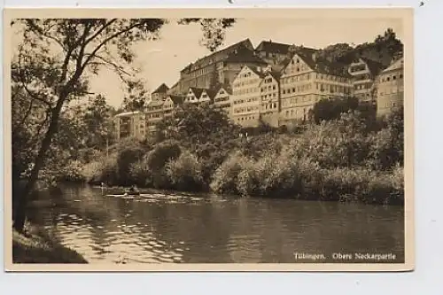 Tübingen, Obere Neckarpartie gl1938 35.629