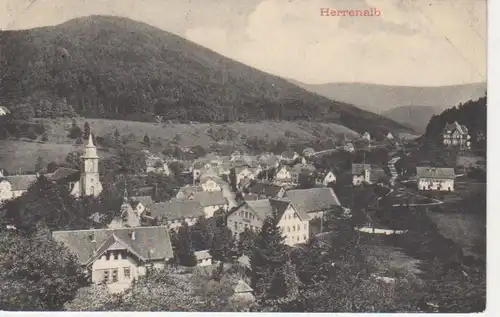 Herrenalb, Teilansicht gl1911 62.790