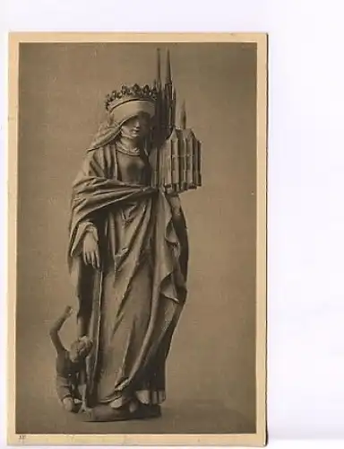 Marburg Lahn Statue d.Heiligen Elisabeth ngl 18.526