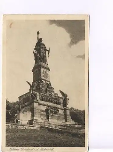 National-Denkmal Niederwald b.Rüdesheim gl1928 18.757