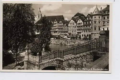 Tübingen, Partie an der Eberhardbrücke ngl 35.636