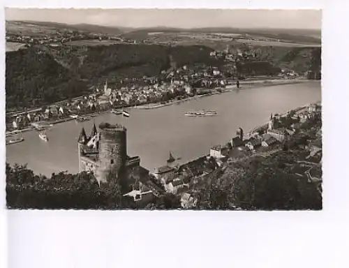 Burg Katz b. St. Goar u.St.Goarshausen ngl 18.597