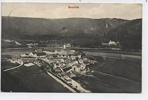 Beuron Gesamtansicht gl1909 39.008