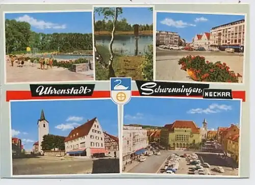 Uhrenstadt Schwenningen a. N.,Teilansichten ngl 35.586