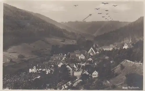 Bad Teinach im Schwarzwald-Gesamtansicht gl1929 63.015