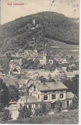 Bad Liebenzell im Schwarzw.-Teilansicht gl1909 63.045