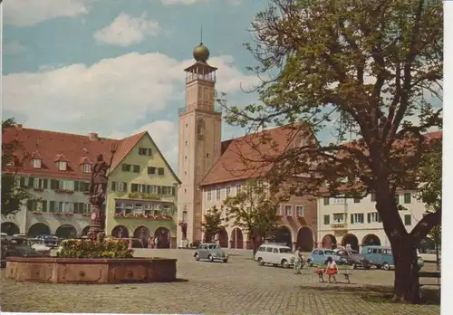 Freudenstadt im Schwarzw. - Rathaus,Brunnen ngl 62.705