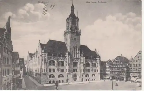 Stuttgart - Das Neue Rathaus gl1908 62.646