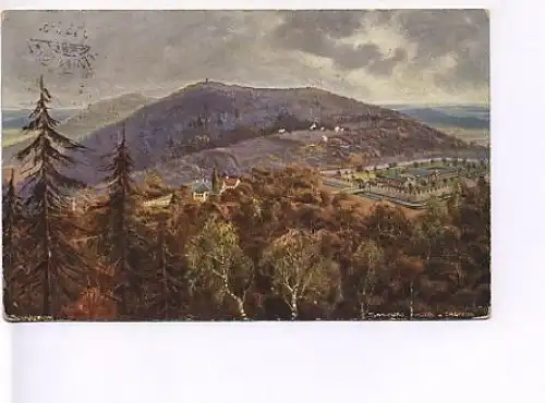 Saalburg i.Ts Künstler-AK gl1930? 18.362