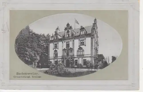 Badenweiler - Großherzogl. Schloß ngl 62.818