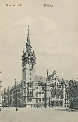 Braunschweig Rathaus ngl 116.909