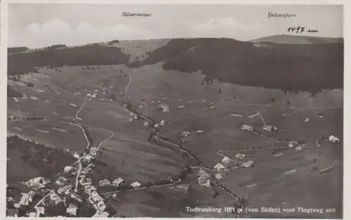 Todtnauberg vom Flugzeug aus gl1935 62.898