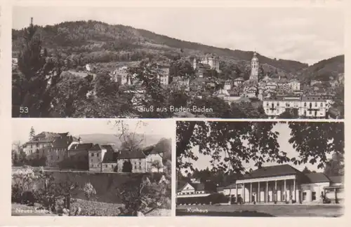 Gruß aus Baden-Baden, Neues Schloß,Kurhaus ngl 62.953