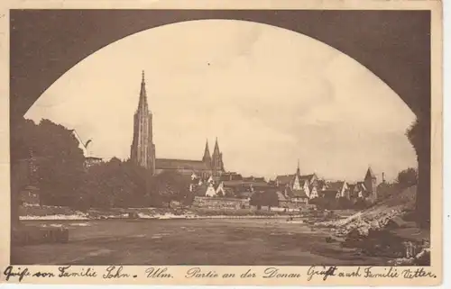 Ulm - Partie an der Donau gl1932 62.744