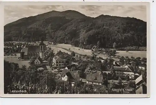 Lautenbach - Gasthof zum Kreuz gl1939 38.786