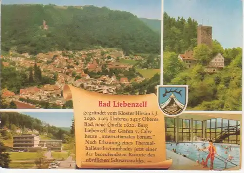 Bad Liebenzell im Schwarzw.-Teilansichten gl1987 63.059