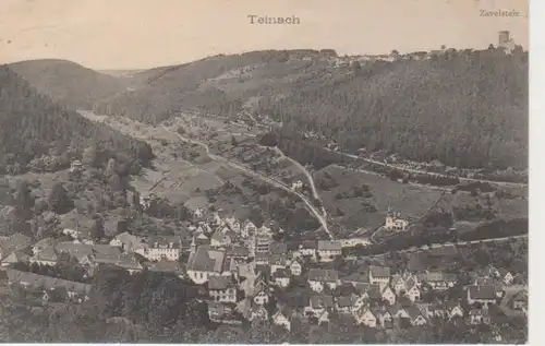 Bad Teinach im Schwarzwald-Gesamtansicht gl1911 63.013