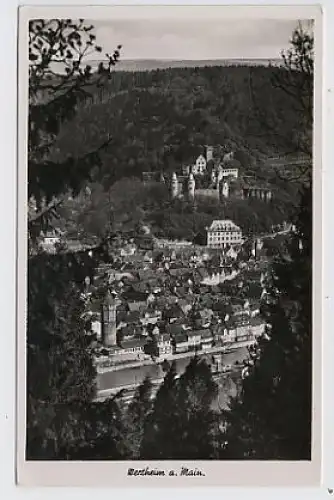 Wertheim/Main Blick auf die Stadt ngl 30.022