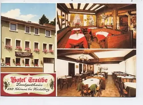Schönau bei Heidelberg-Hotel Traube ngl 38.854