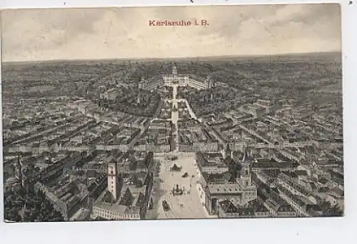 Karlsruhe in Br. - Gesamtansicht ngl 38.987