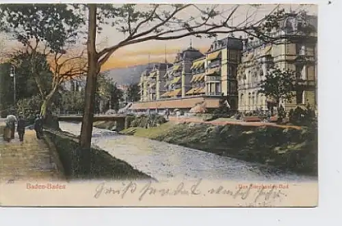 Baden-Baden Das Stephanienbad gl1905 30.505