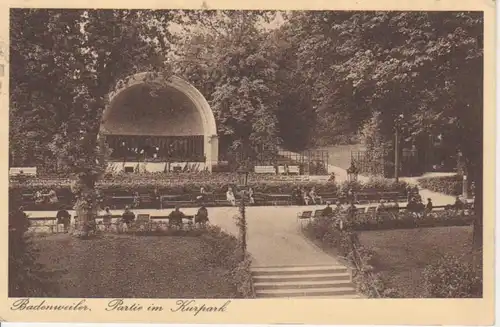 Badenweiler Partie im Kurpark gl1932 63.109